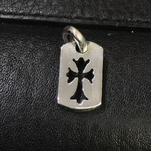 Chrome Heart tiny cross pendent